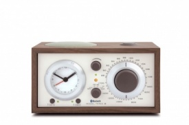 Tivoli Model Three BT AM/FM Bluetooth Clock Radio - Classic Walnut/Beige - NEW OLD STOCK